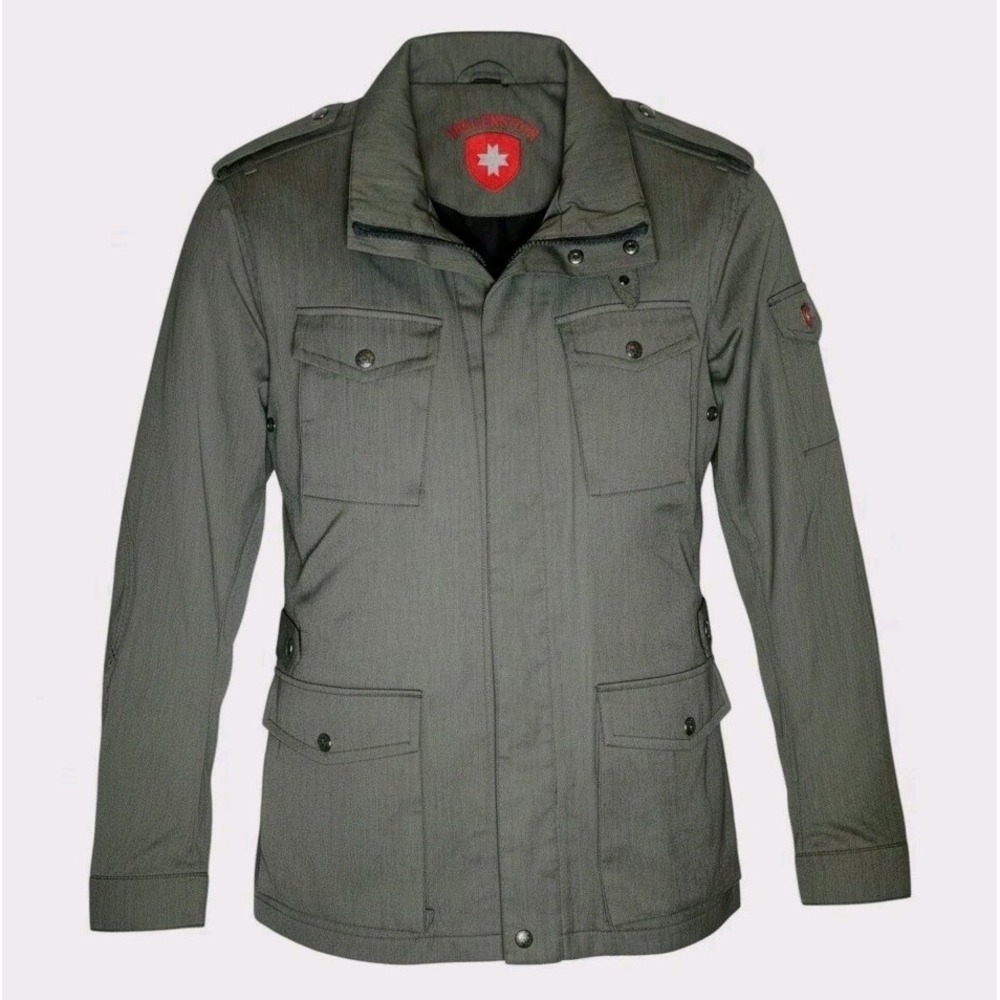 Wellensteyn Fuel Field Jacket Large Gray Utility Tactical Waterproof Windproof